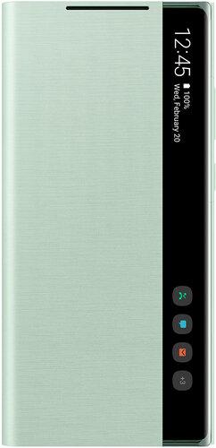 

Чехол для телефона Samsung Smart Clear View Cover для Note20 Mint [EF-ZN980CMEGRU], Smart Clear View Cover для Note20