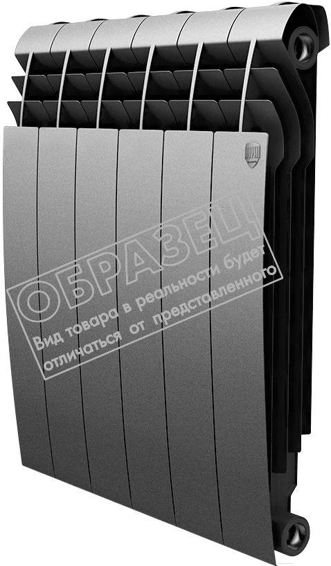 

Радиатор отопления Royal Thermo Biliner 500 Silver Satin 2 секции биметаллический