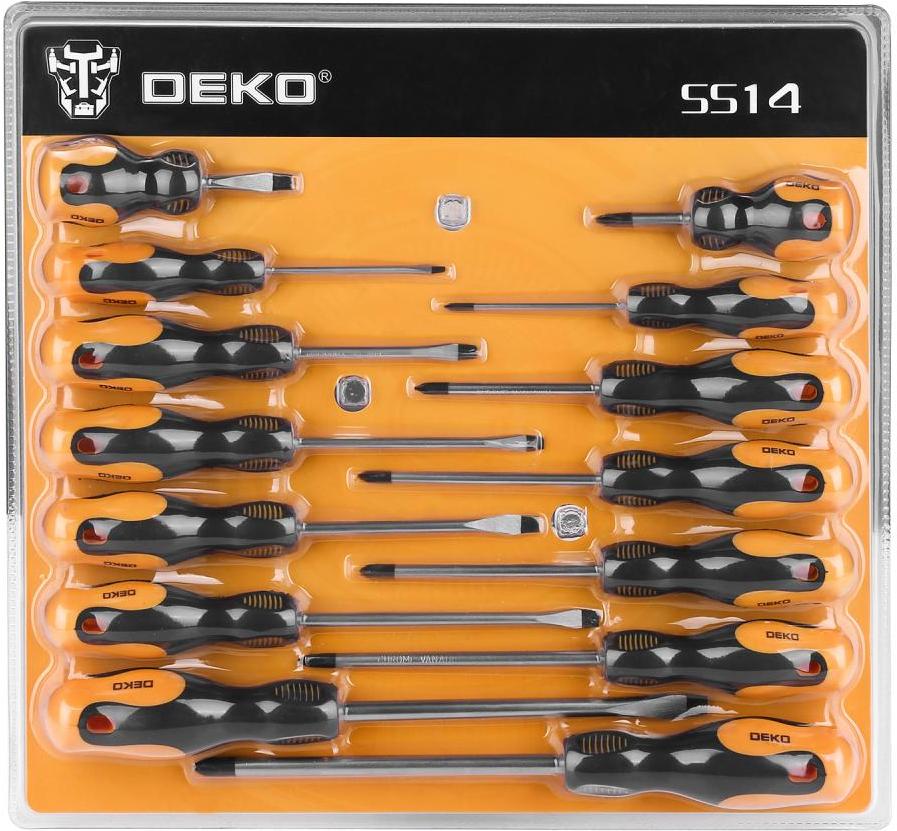 

Набор отверток Deko SS14 SET 14 [065-0604], Набор отверток Deko SS14 SET 14 065-0604