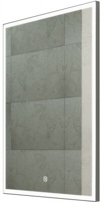

Зеркало Континент Frame Silver LED 800x1200