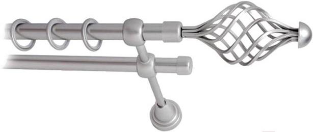 

Карниз Lm Decor Вираж 098 2р гладкий 4м сатин, Вираж 098 2р гладкий 16мм 4.0м