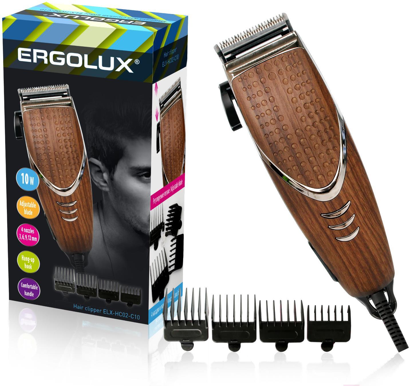 

Машинка для стрижки волос Ergolux ELX-HC02-C10, Машинка для стрижки Ergolux ELX-HC02-C10