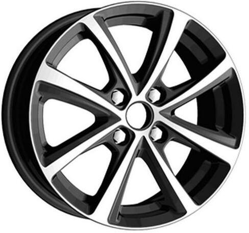 

Автомобильные диски Carwel Akush-ab 15 6 4x100 37 60.1 AB / Черный с полировкой