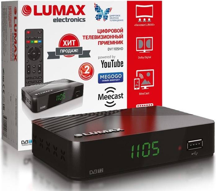 

Приемник цифрового ТВ Lumax DV1105HD, DV1105HD