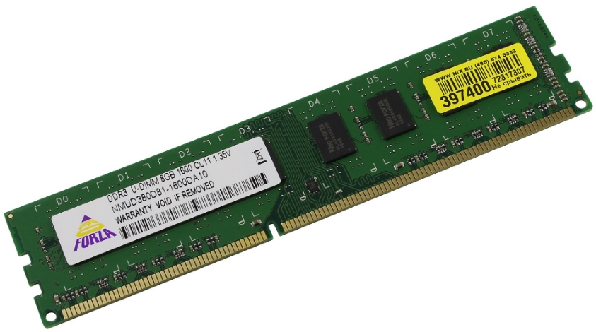 

Оперативная память Neo Forza DDR3 DIMM 8Gb PC3-12800, DDR3 DIMM 8Gb PC3-12800