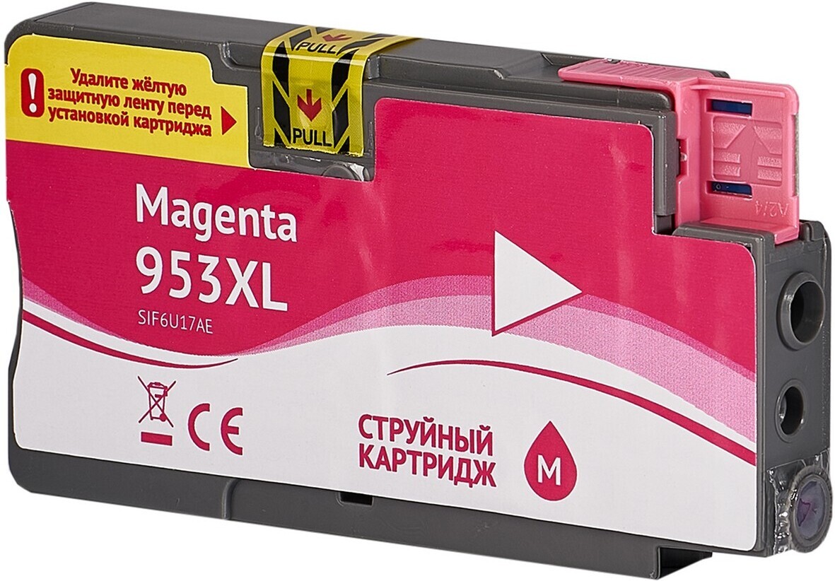 

Картридж струйный Sakura Printing F6U17AE аналог №953XL Magenta (SIF6U17AE)