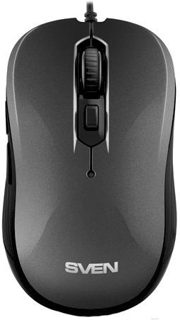 

Мышь SVEN RX-520S Gray, Мышь SVEN RX-520S (серый/черный)