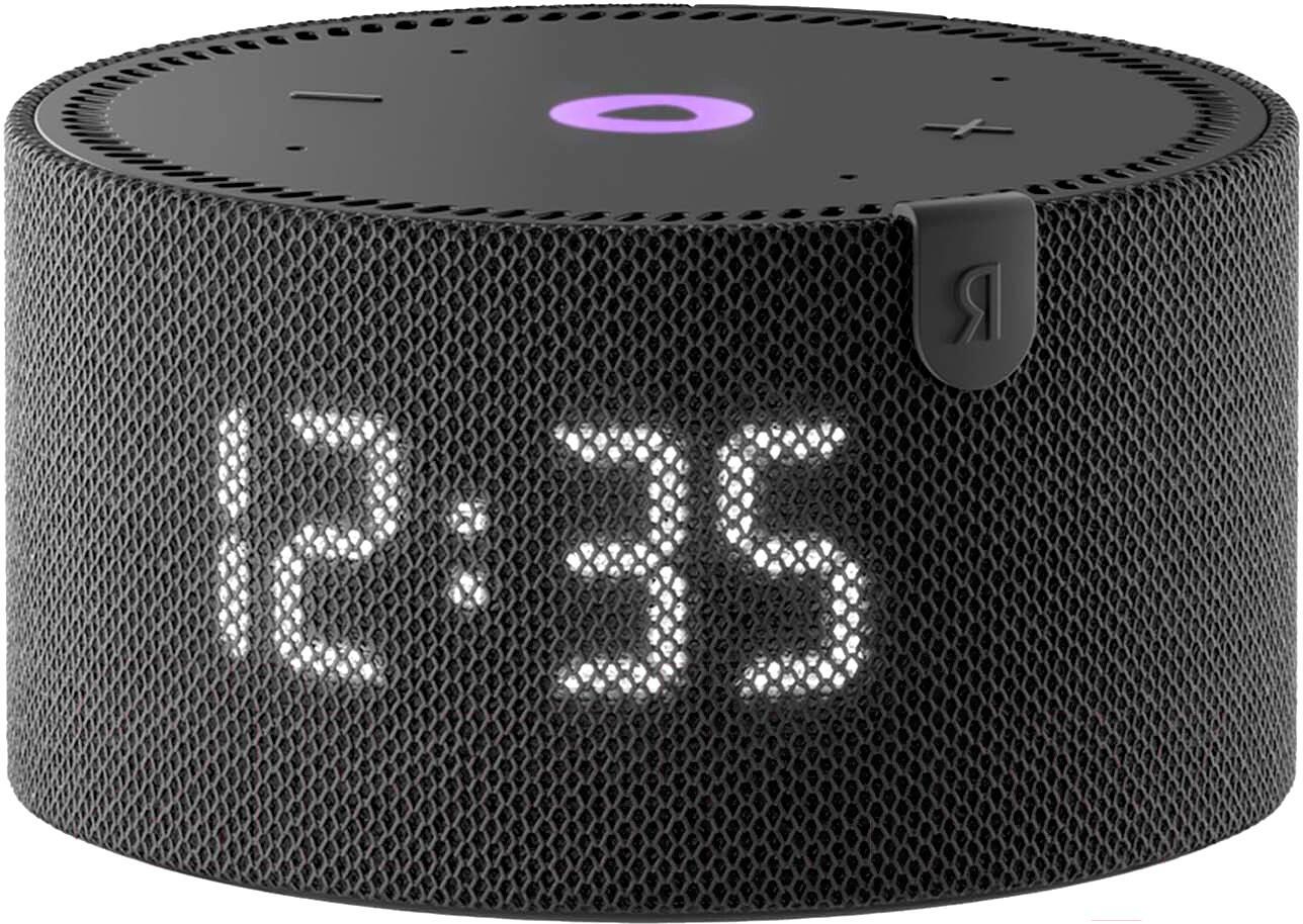 

Умная колонка Яндекс Станция Новая Мини с часами YNDX-00020 черный (00020K)