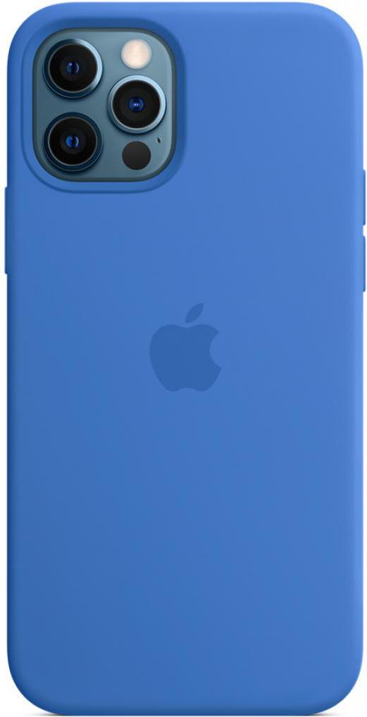 

Чехол для телефона Apple iPhone 12 | 12 Pro Silicone Case with MagSafe Capri Blue [MJYY3], iPhone 12 | 12 Pro Silicone Case with MagSafe