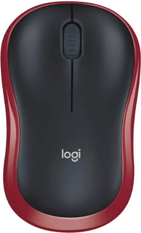 

Мышь Logitech M185 красный, Мышь Logitech M185 L910-002237 красный
