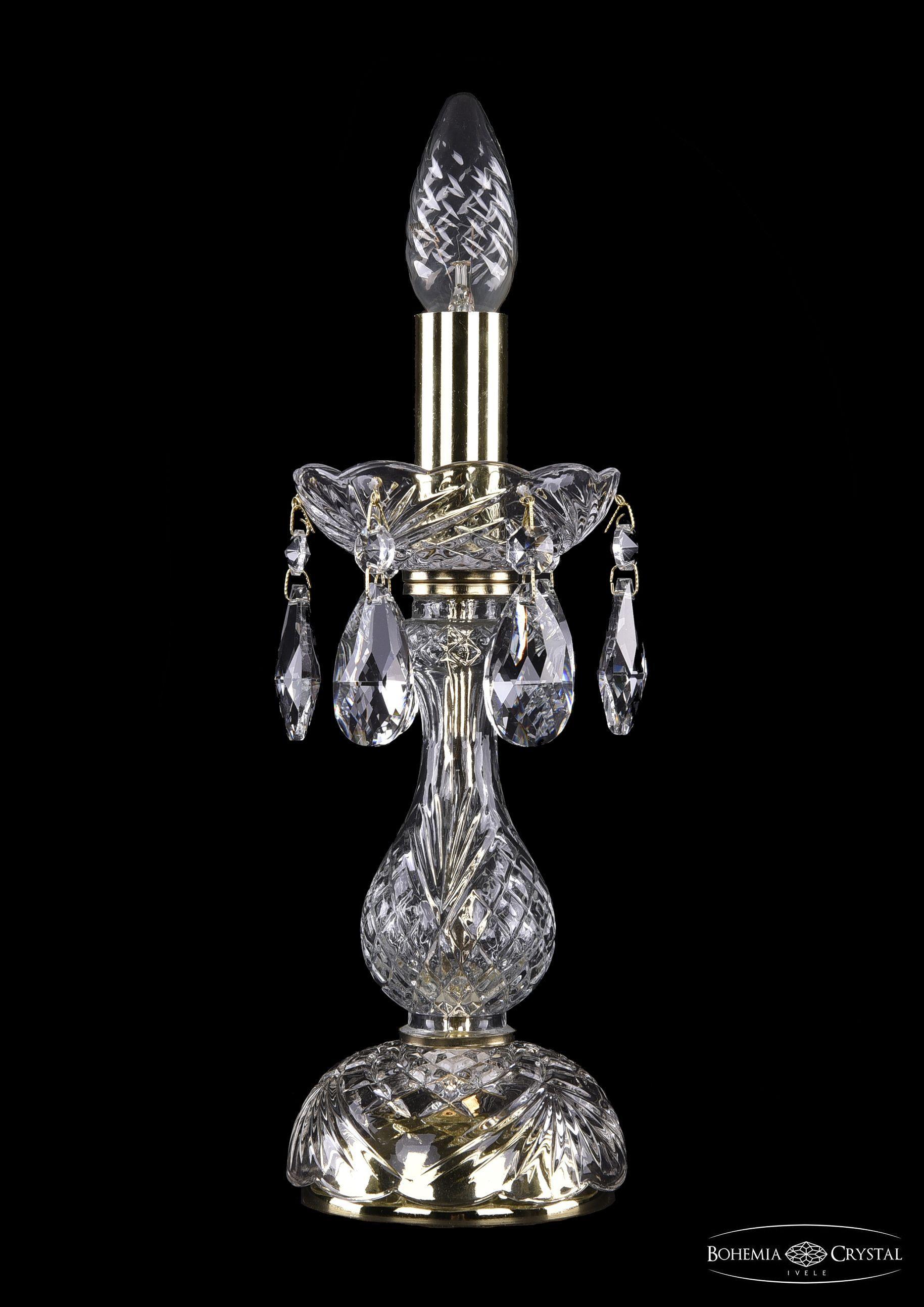 

Подвесная люстра Bohemia Ivele Crystal 1400L/1-27/G, Настольная лампа Bohemia Ivele Crystal 1400L/1-27/G