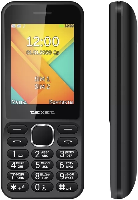 

Мобильный телефон TeXet TM-D326 черный (126911), Мобильный телефон Texet TM-D326 126911 черный
