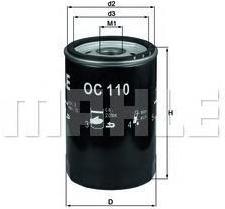 

Фильтр масляной Knecht/Mahle OC110OF