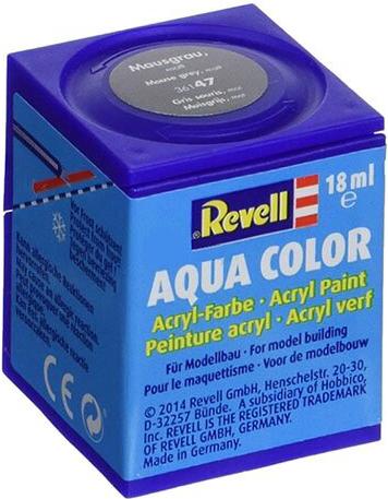 

Краска для рисования Revell Aqua Color 18 мл черный шелково-матовый [36302], Краска для рисования Revell Aqua Color 18 мл 36302 черный шелково-матовый