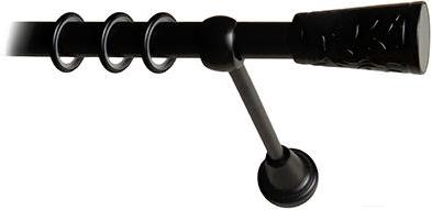 

Карниз Lm Decor Византия 066 1р гладкий 25мм 1.8м черный матовый, Византия 066 1р гладкий 25мм 1.8м