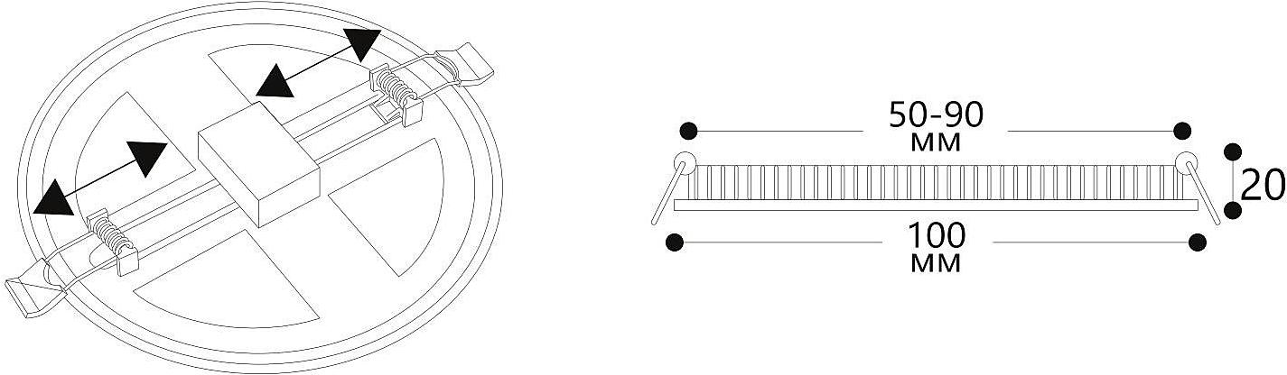

Накладной светильник Arte Lamp A7971PL-1WH