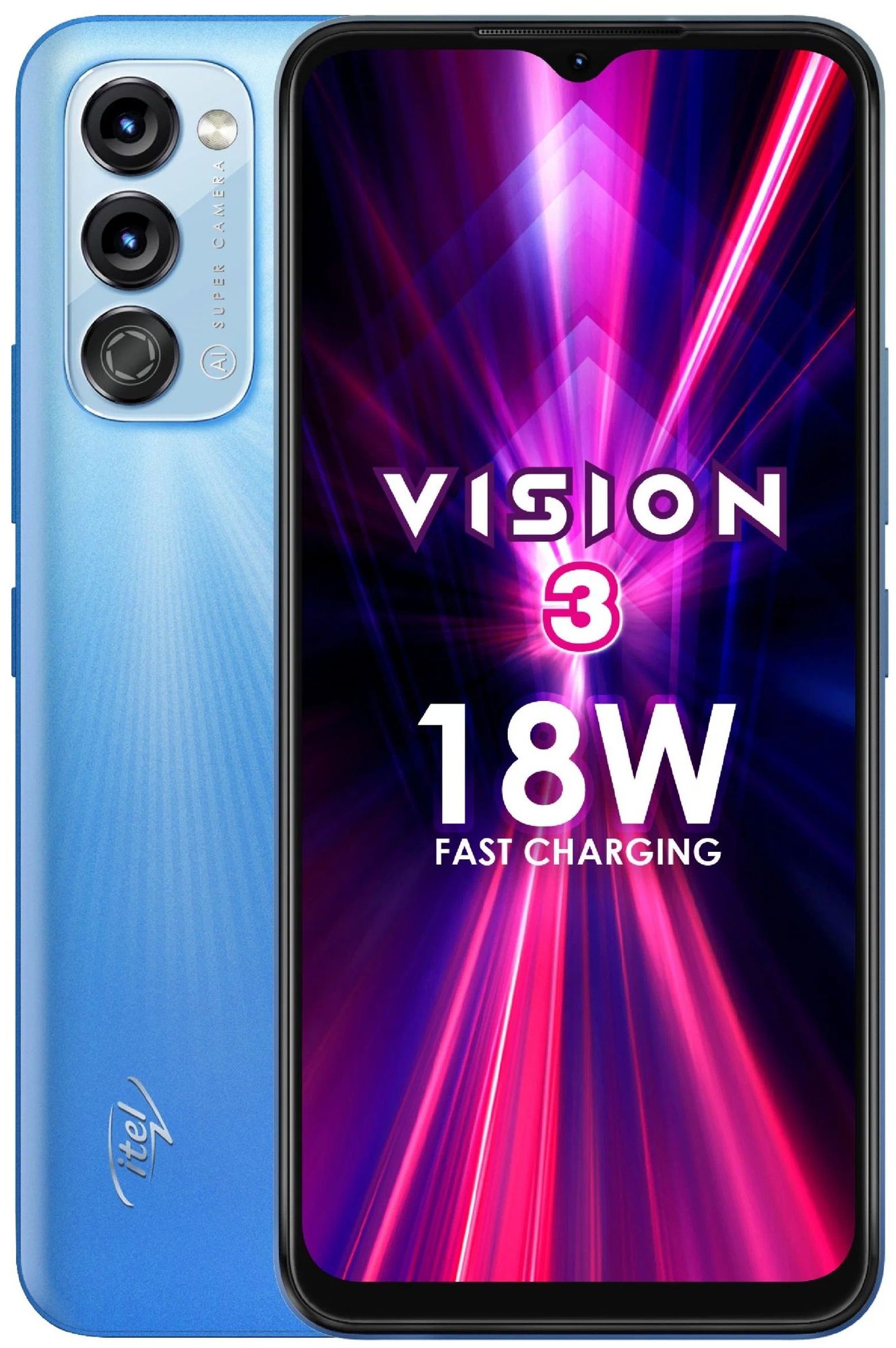 

Смартфон Itel Vision 3 3/64 Jewel Blue (ITL-S661LPN-JEBL)