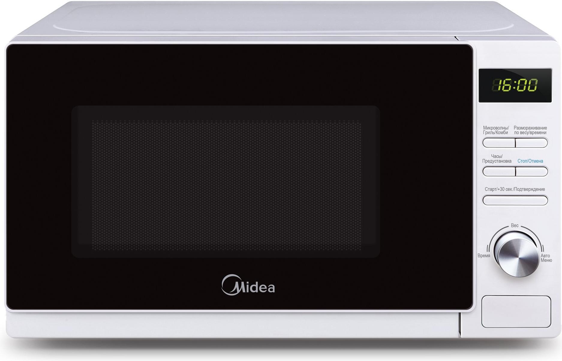 

Микроволновая печь Midea AG720C4E-W, AG720C4E-W