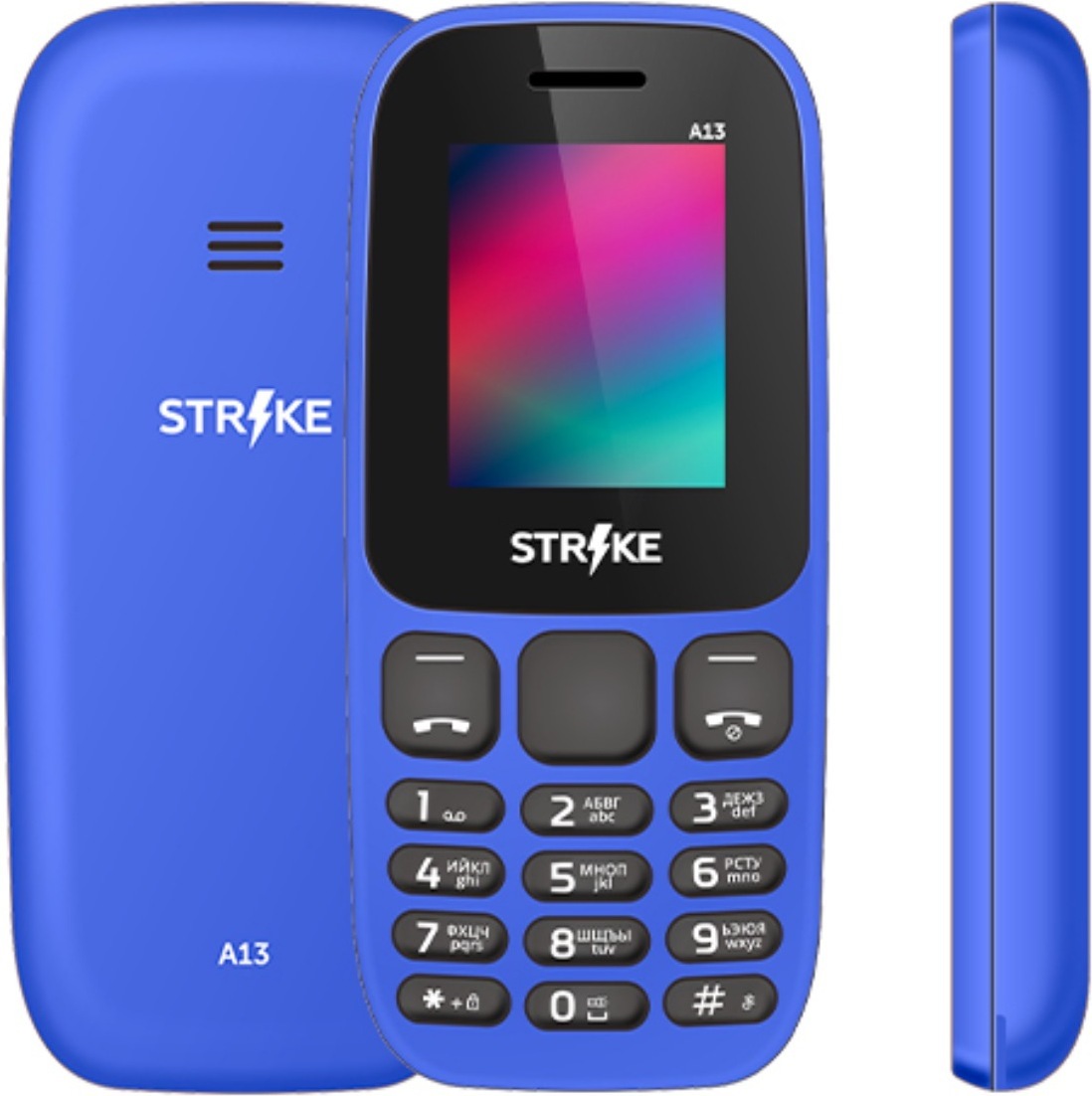 

Мобильный телефон Strike A13 Dark Blue (23455)
