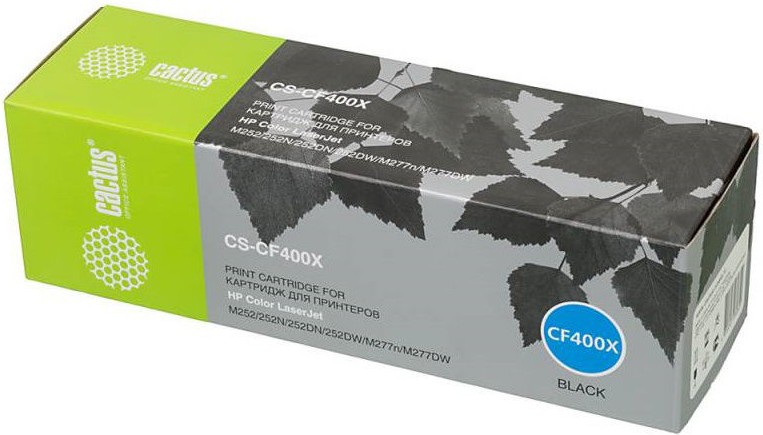 

Картридж Cactus CS-CF400X Black