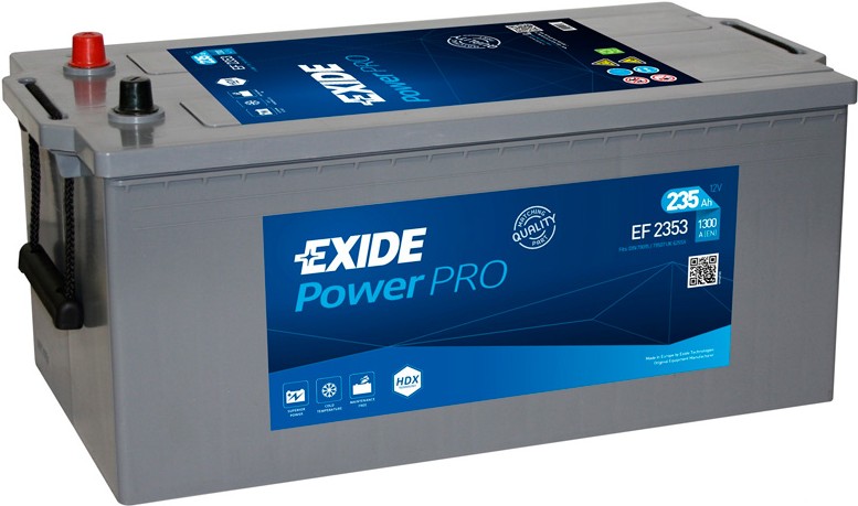 

Аккумулятор Exide Heavy Professional Power EF2353 235 А/ч
