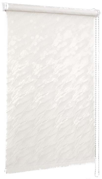 

Рулонная штора Delfa Сантайм Жаккард Веда СРШ-01М 8318 115x170 белый, Сантайм Жаккард Веда СРШ-01М 8318 115x170