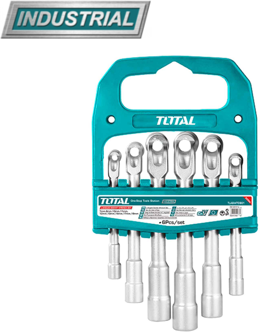 

Набор ключей торцевых угловых TOTAL TLASWT0601 (6 шт)
