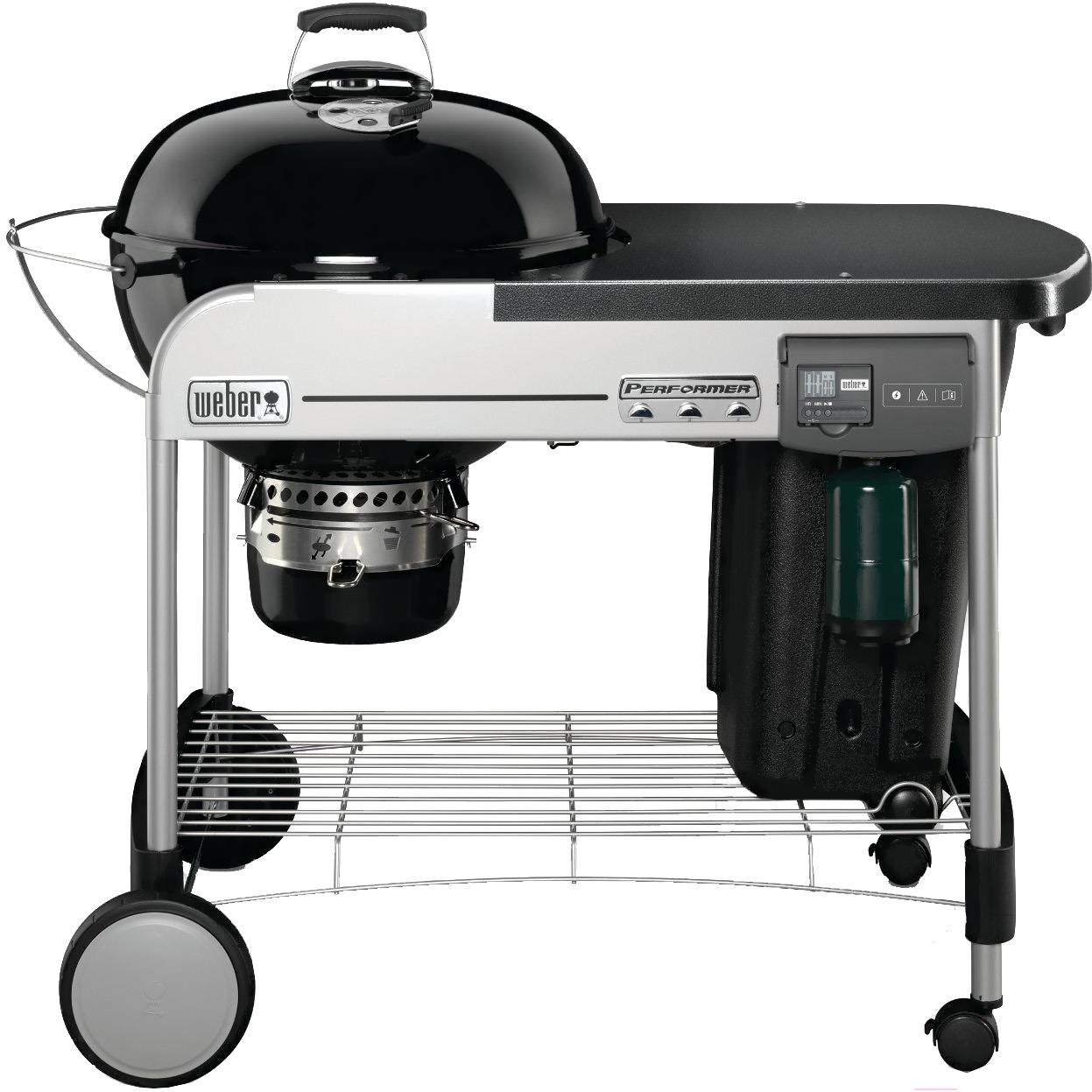 

Гриль Weber Performer Deluxe GBS 57 см черный [15501004], Performer Deluxe GBS 57 см