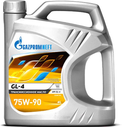 

Трансмиссионное масло Gazpromneft GL-4 75W90 4л [253651864], GL-4 75W90 4л