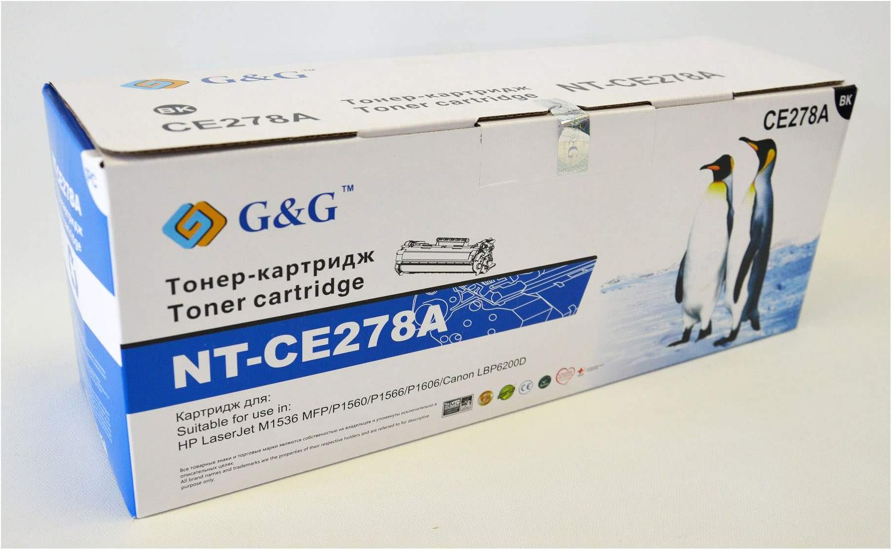 

Картридж Gamp;G NT-CE278A, NT-CE278A