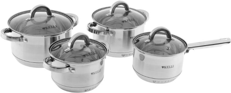 

Кастрюля KELLI KL-4245 8 пр, KL-4245 8 пр
