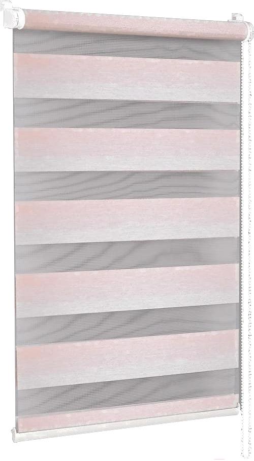 

Рулонная штора Delfa Сантайм День-Ночь Престиж МКД DN-4807 52x160 сакура, Сантайм День-Ночь Престиж МКД DN-4807 52x160 сакура