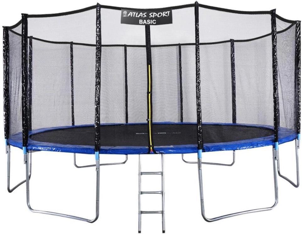 

Батут Atlas Sport 490 см 16ft Basic Blue, 490 см 16ft Basic