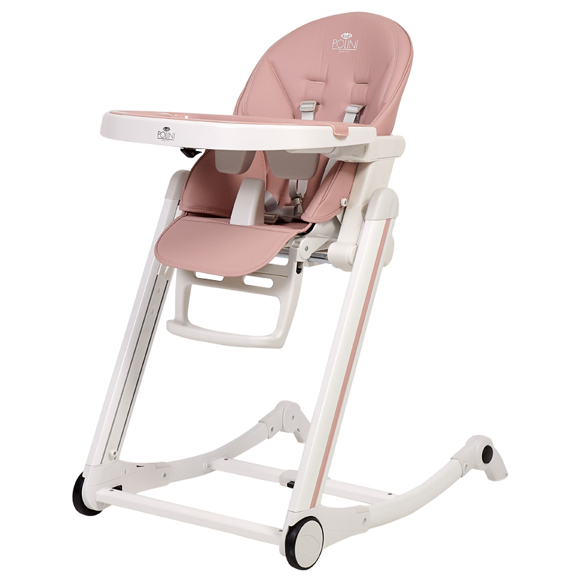 

Стульчик для кормления Polini Kids Mirum 590 розовый, Mirum 590