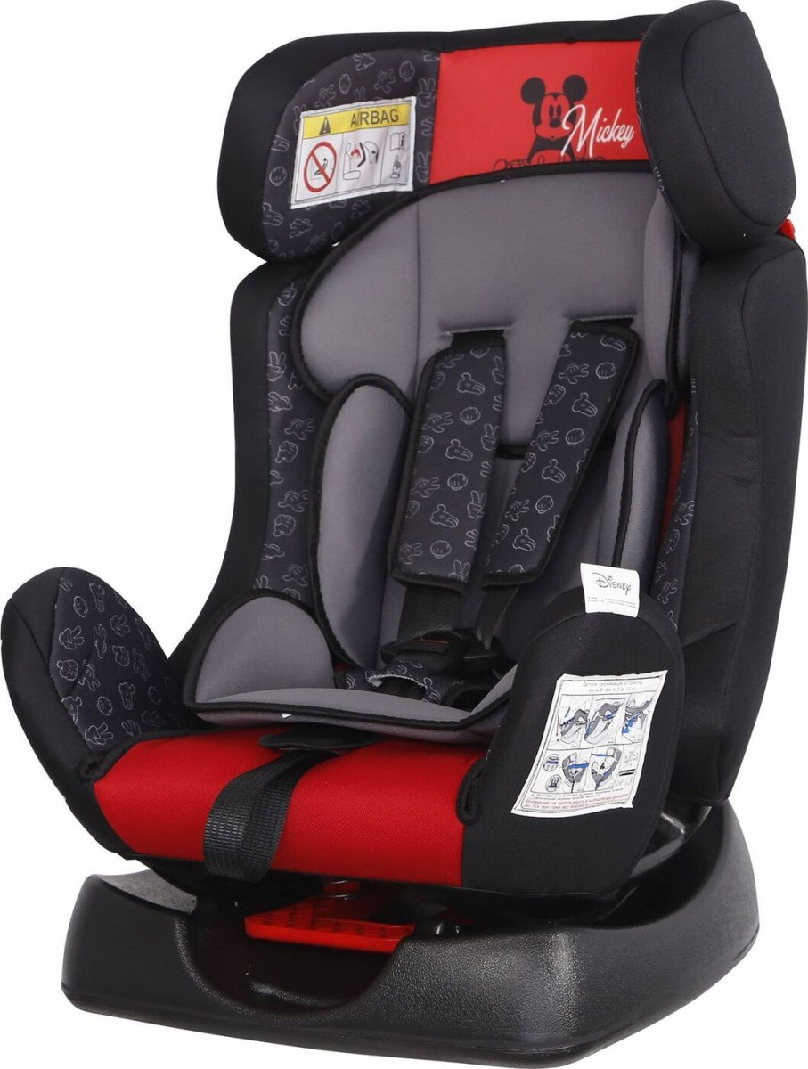

Детское автокресло Siger Disney Диона Микки Маус жесты красный (KRES2661)