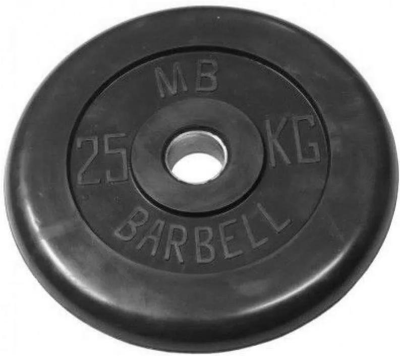 

Диск для штанги MB Barbell обрез. 31 мм 25 кг [MB-PltB31-25], обрез. 31 мм 25 кг
