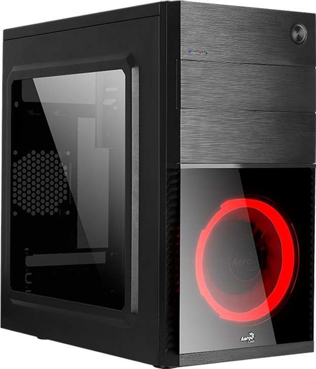 

Корпус для компьютера AeroCool Cs-105 Red w/o PSU Red, Корпус AeroCool CS-105 Red