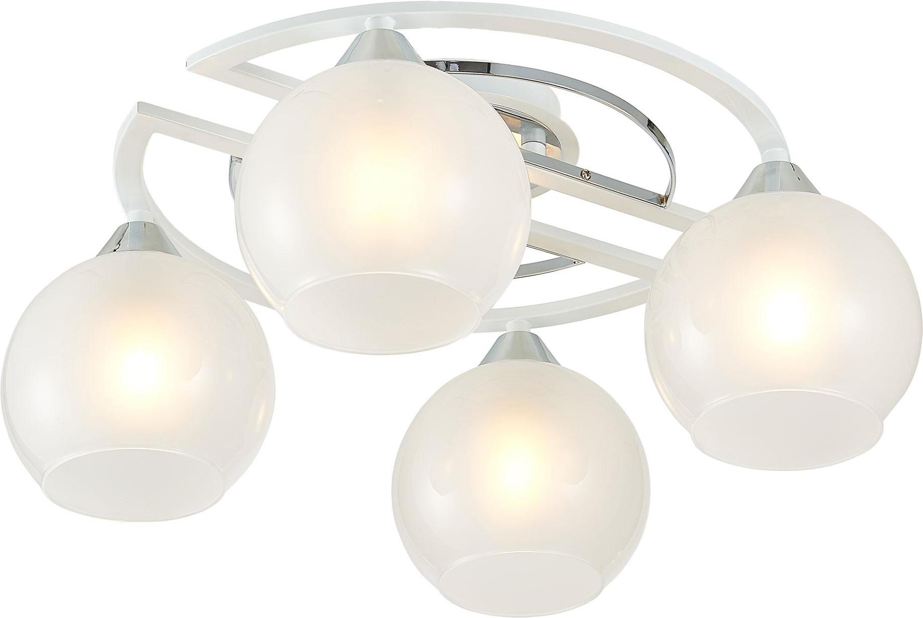 

Накладная люстра Citilux Отто Белый+Хром [CL121140], Накладная люстра Citilux Отто CL121140 Белый+Хром