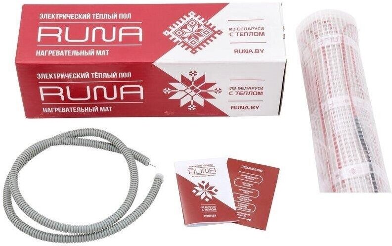 

Нагревательный мат Runa LTL-C 4 кв.м. 600 Вт