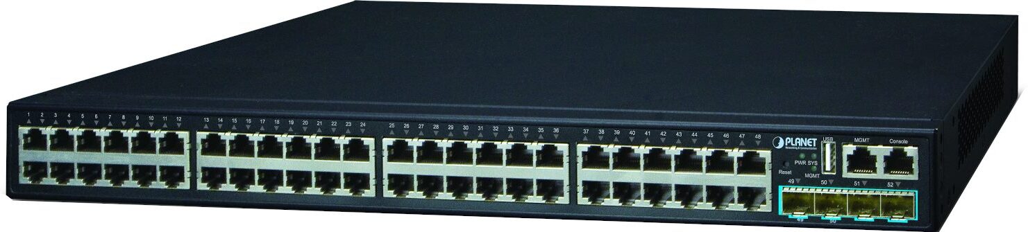 

Коммутатор PLANET SGS-6341-48T4X
