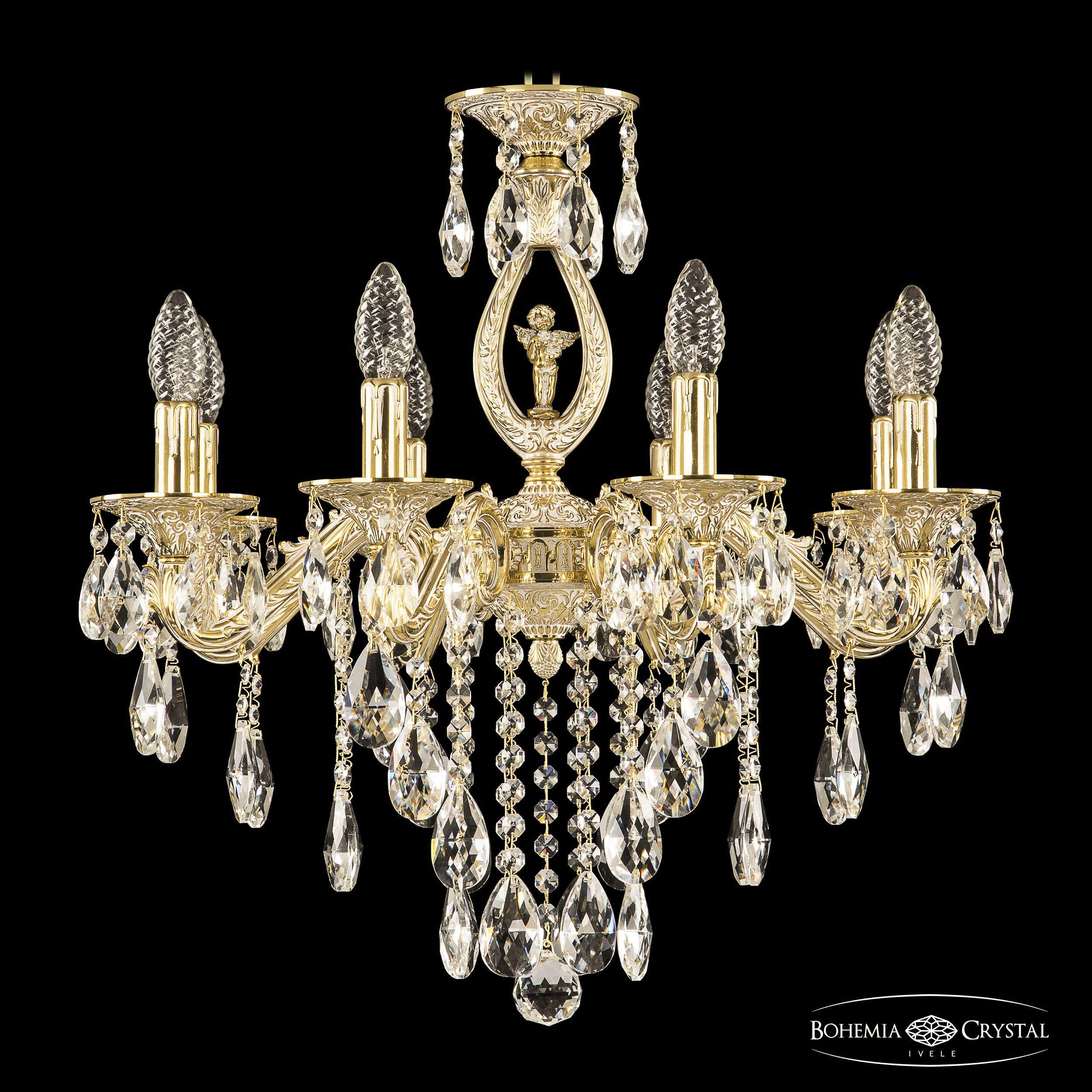 

Подвесная люстра Bohemia Ivele Crystal 71402/8/175 B GW FA10S