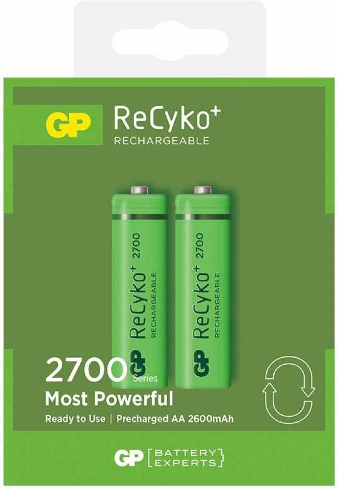 

Аккумуляторная батарейка GP 270AAHC-2DECRC2 2 шт [4891199077746], 270AAHC-2DECRC2 2 шт