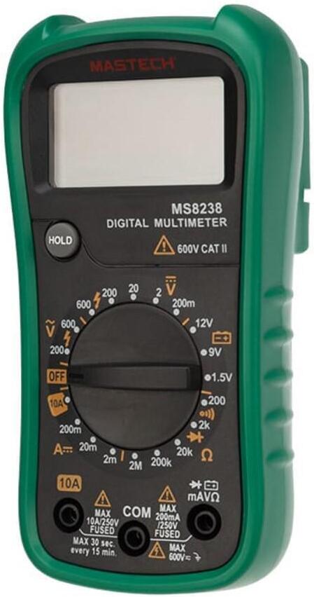 

Мультиметр (тестер) Mastech MS8238, Мультиметр Mastech MS8238 13-2026