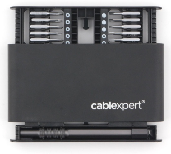 

Набор отвертка с битами Cablexpert TK-SD-09R