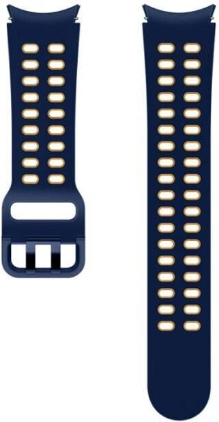 

Ремешок для часов Samsung Extreme Sport Band Navy [ET-SXR87LNEGRU], Ремешок Samsung Extreme Sports для Samsung Galaxy Watch4 (20 мм, M/L, синий)