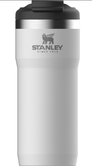 

Термокружка Stanley The Twin-Lock Travel Mug 0.47 белый [10-06443-017], The Twin-Lock Travel Mug 0.47