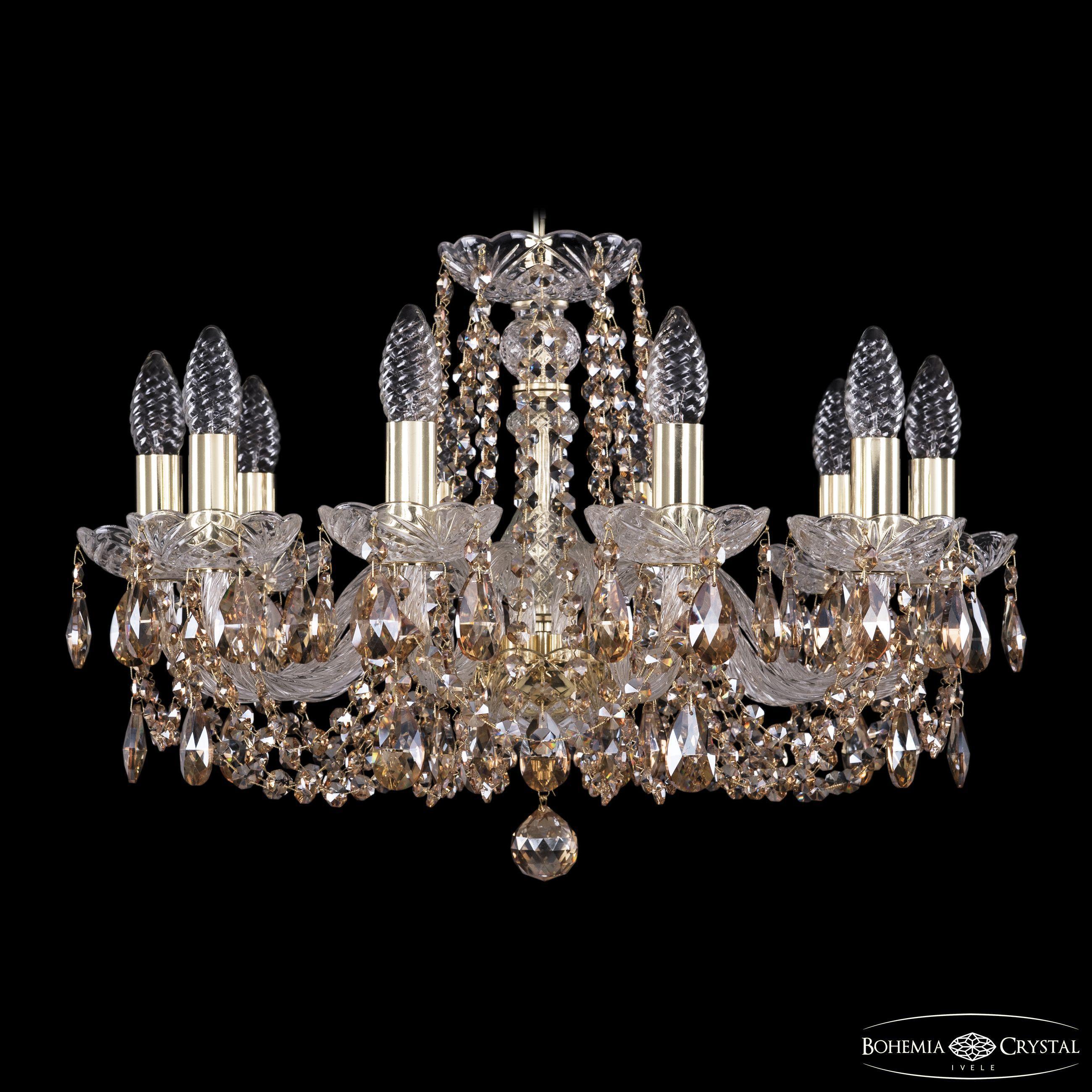 

Подвесная люстра Bohemia Ivele Crystal 1402/10/195 G R721