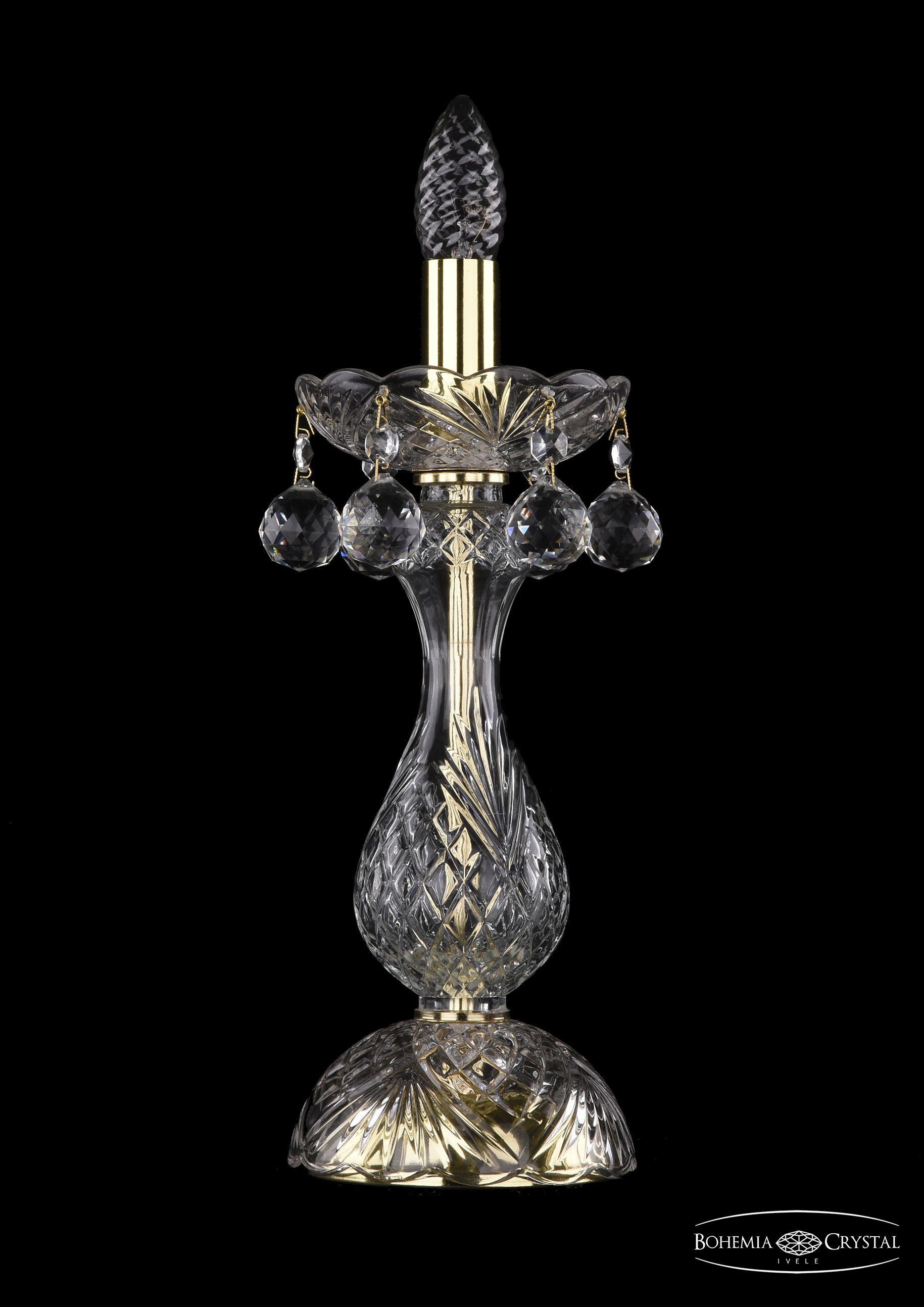 

Подвесная люстра Bohemia Ivele Crystal 1409L/1-35/G, Настольная лампа Bohemia Ivele Crystal 1409L/1-35/G