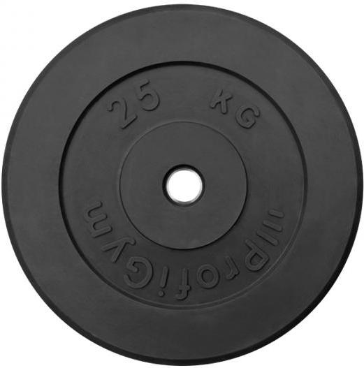 

Диск для штанги ProfiGym обрезиненный d 31 мм 25,0 кг черный [436], обрезиненный d 31 мм 25,0 кг