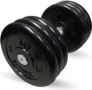 

Гантель цельная MB Barbell профи 31 кг [180], профи 31,0 кг